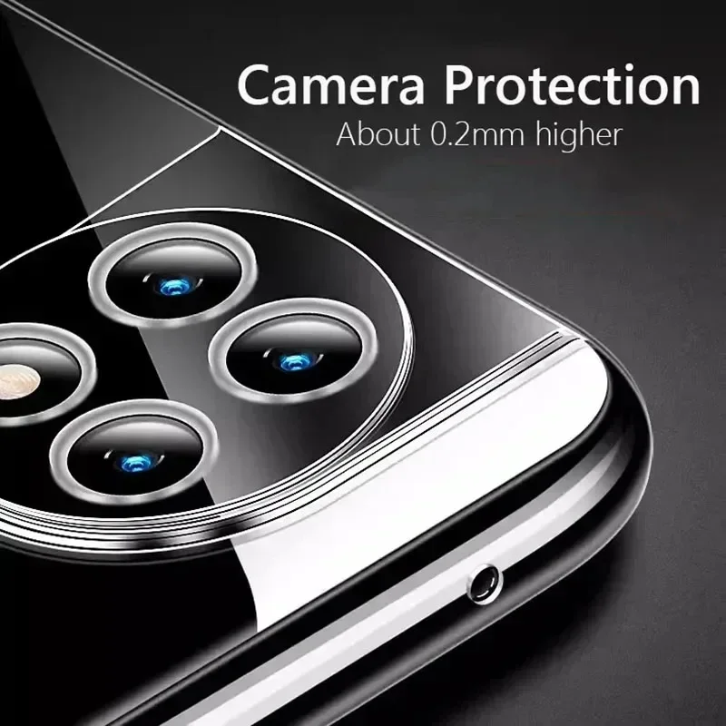 Voor OnePlus 12 Case Eenvoudige Slanke Zachte TPU Helder Transparante Telefoon Case Op Voor OnePlus 12 Een Plus 12 5G Cover