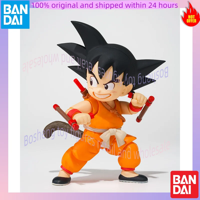 Original BANDAI S.H.Figuarts SHF SON GOKU Dragon 40th Anniversary Edition In Stock Anime Action Collection Figures Model Toys view 4
