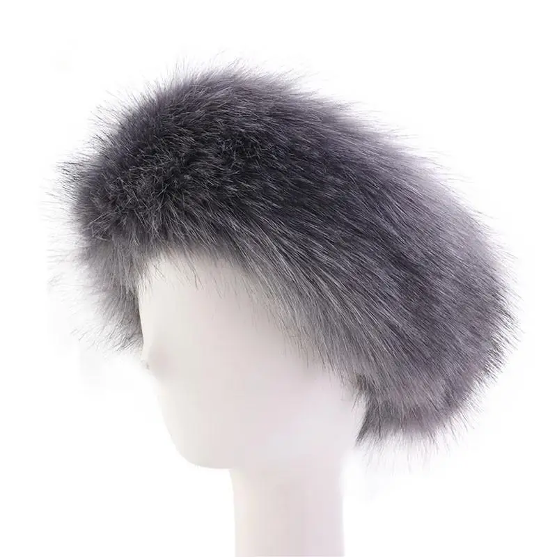 Winter Imitation Fox Fur Keepwarm Headband