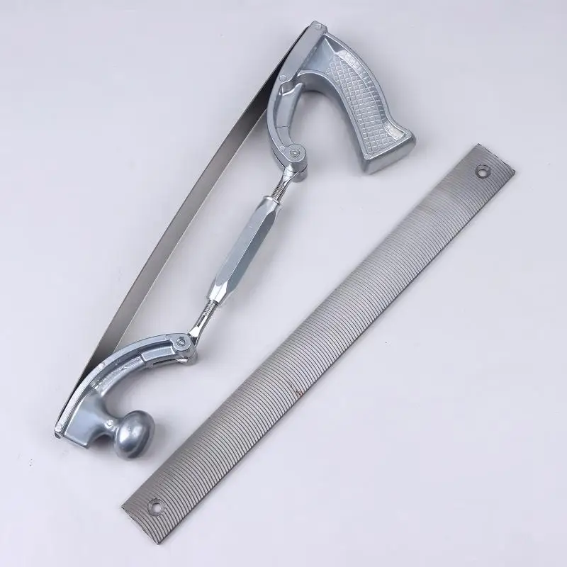 

Adjustable Frame Milled Tooth Files Car Body Polisher Metal Panel Polishing Curved Aluminum File Tools Holder Dent Repair Kits