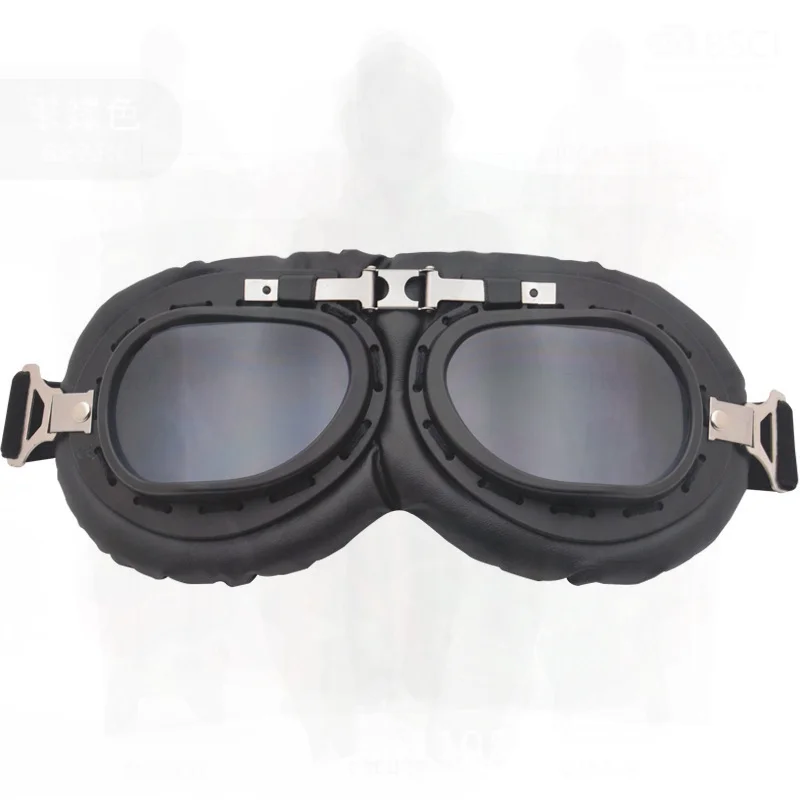 

Очки для верховой езды Harley в стиле ретро времен Второй мировой войны, ветрозащитные, пескозащитные, мотоциклетный шлем, очки унисекс, спортивные, модные