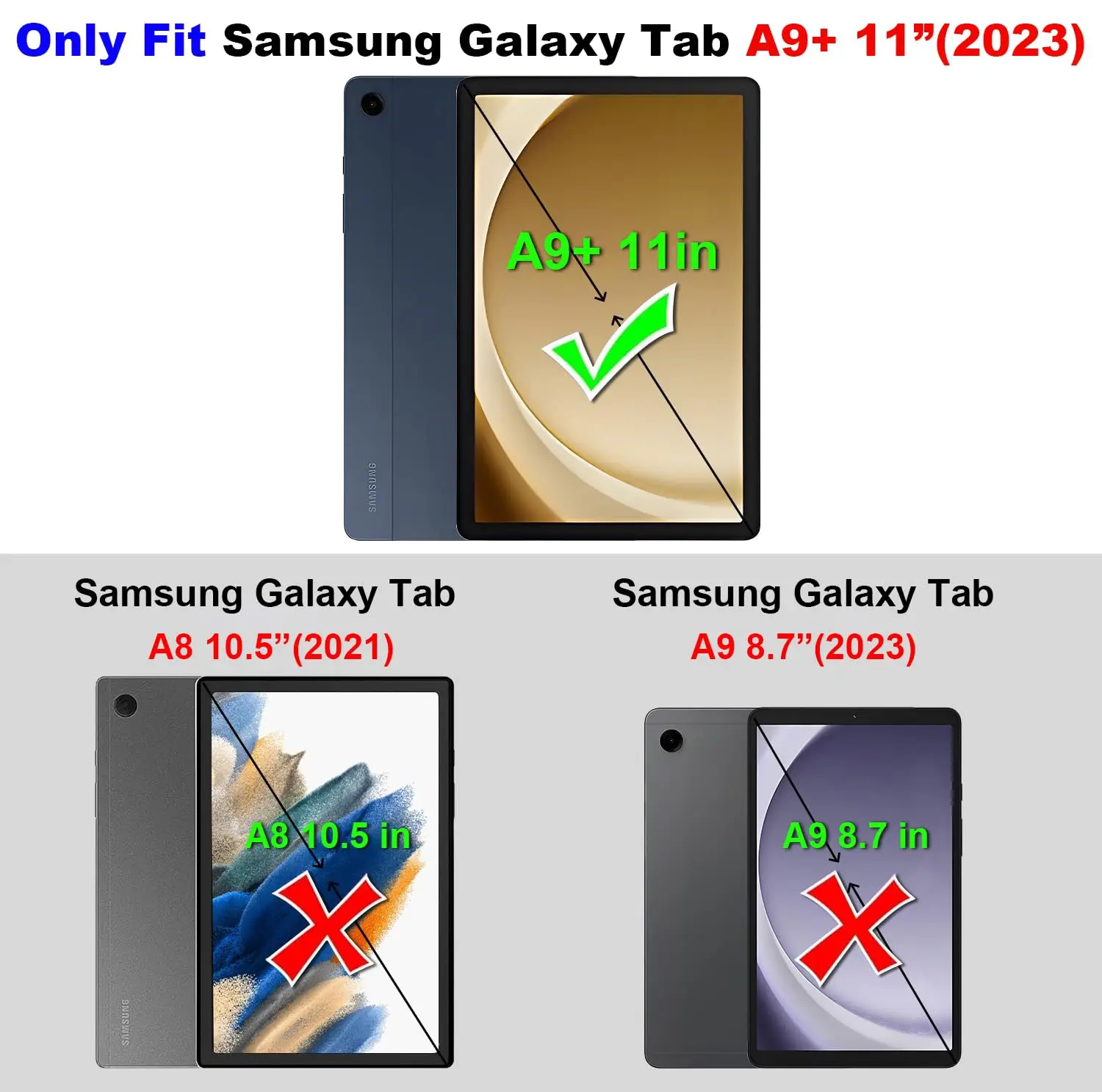 Screen Protector For Samsung Galaxy Tab A9 Plus 11