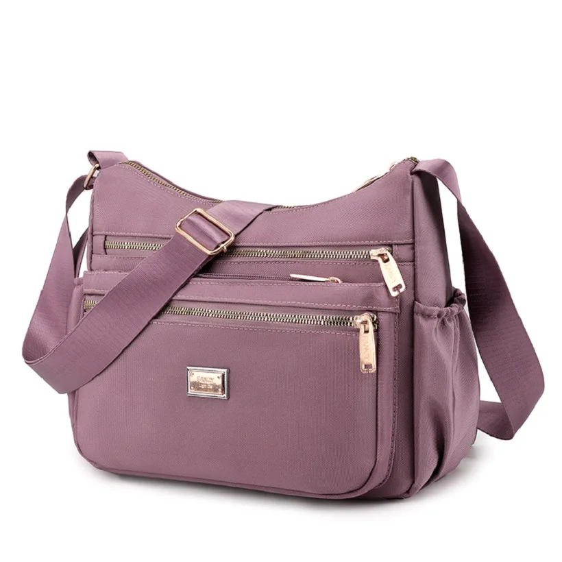

Fashion ladies shoulder bag new large-capacity travel crossbody bag cell phone change documents organizer bag