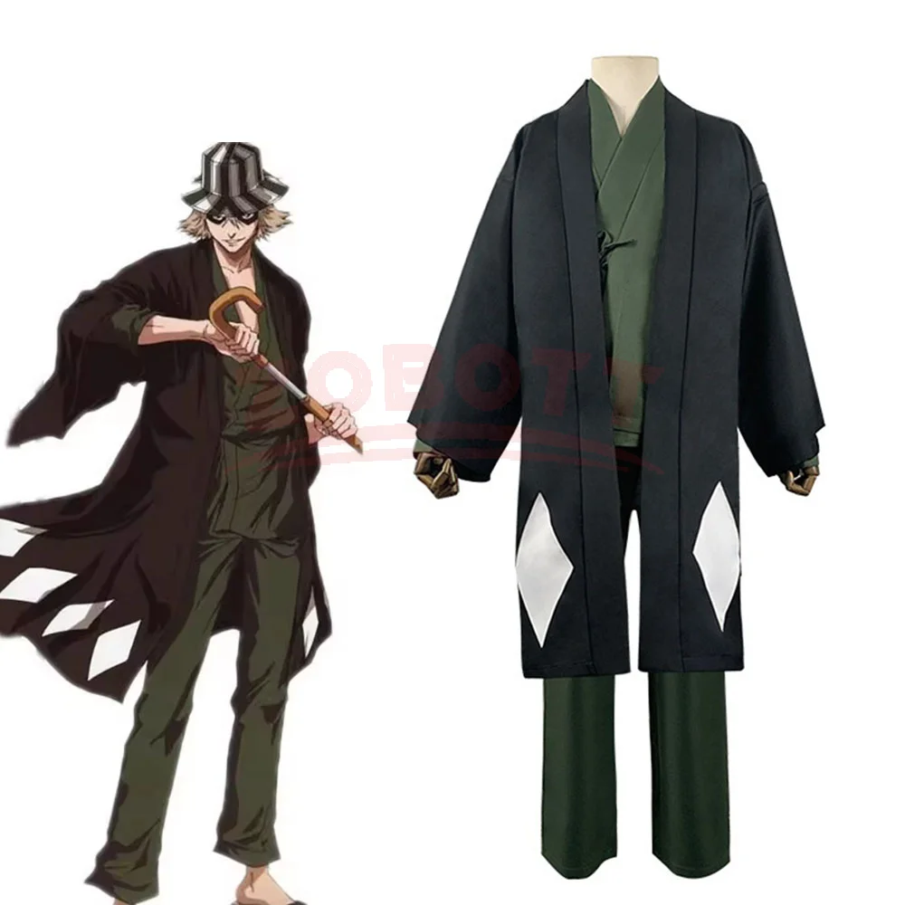 Anime Cosplay Urahara Cosplay Costume Hat Kimono Outfit For 