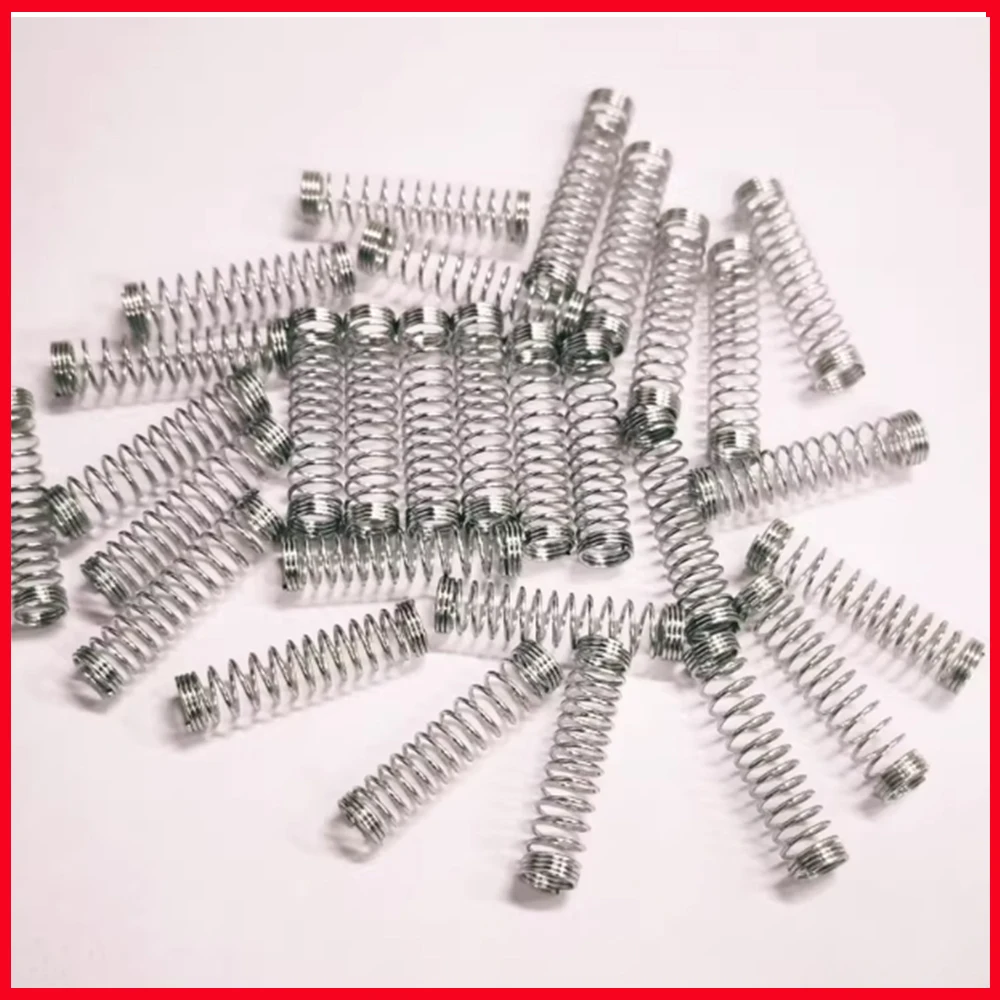 Wire Diameter 0.4mm Galvanized Ballpoint Pen Spring OD 4mm Miniature Mini Spring Pen Refill Small Compression Springs