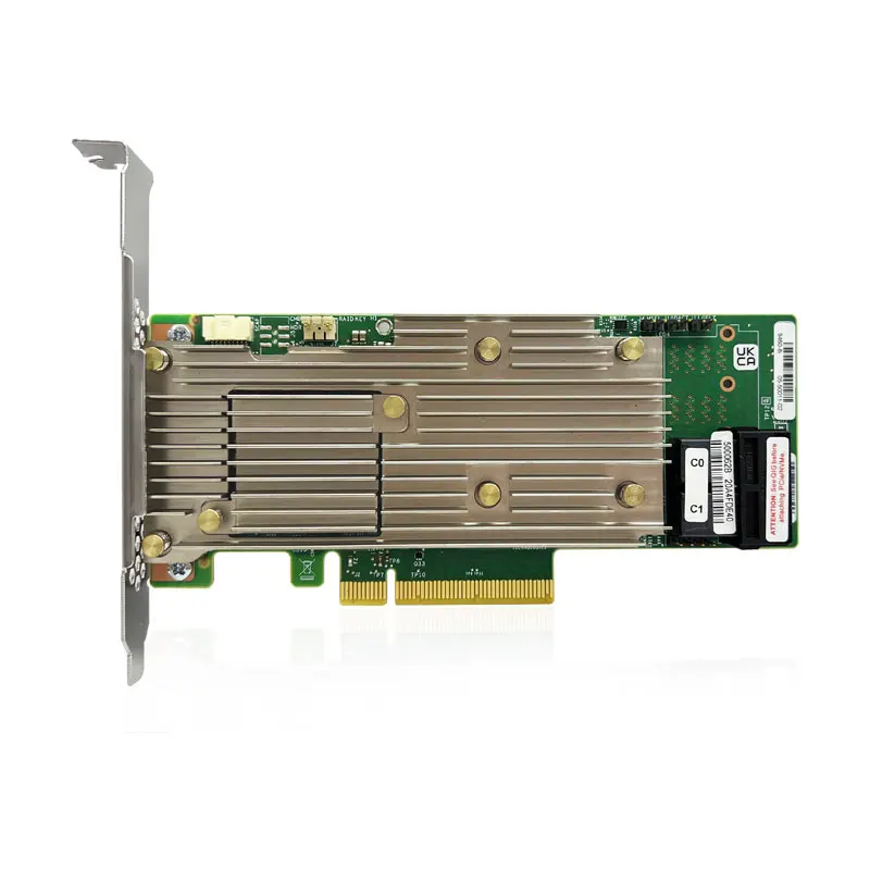 

Broadcom MegaRAID 9460-8i 05-50011-02 2GB Cache 2*SFF-8643 PCIe 3.1 x8 12Gb/s SAS/SATA/NVMe SAS3508 RAID 0/1/5/6/10/50/60