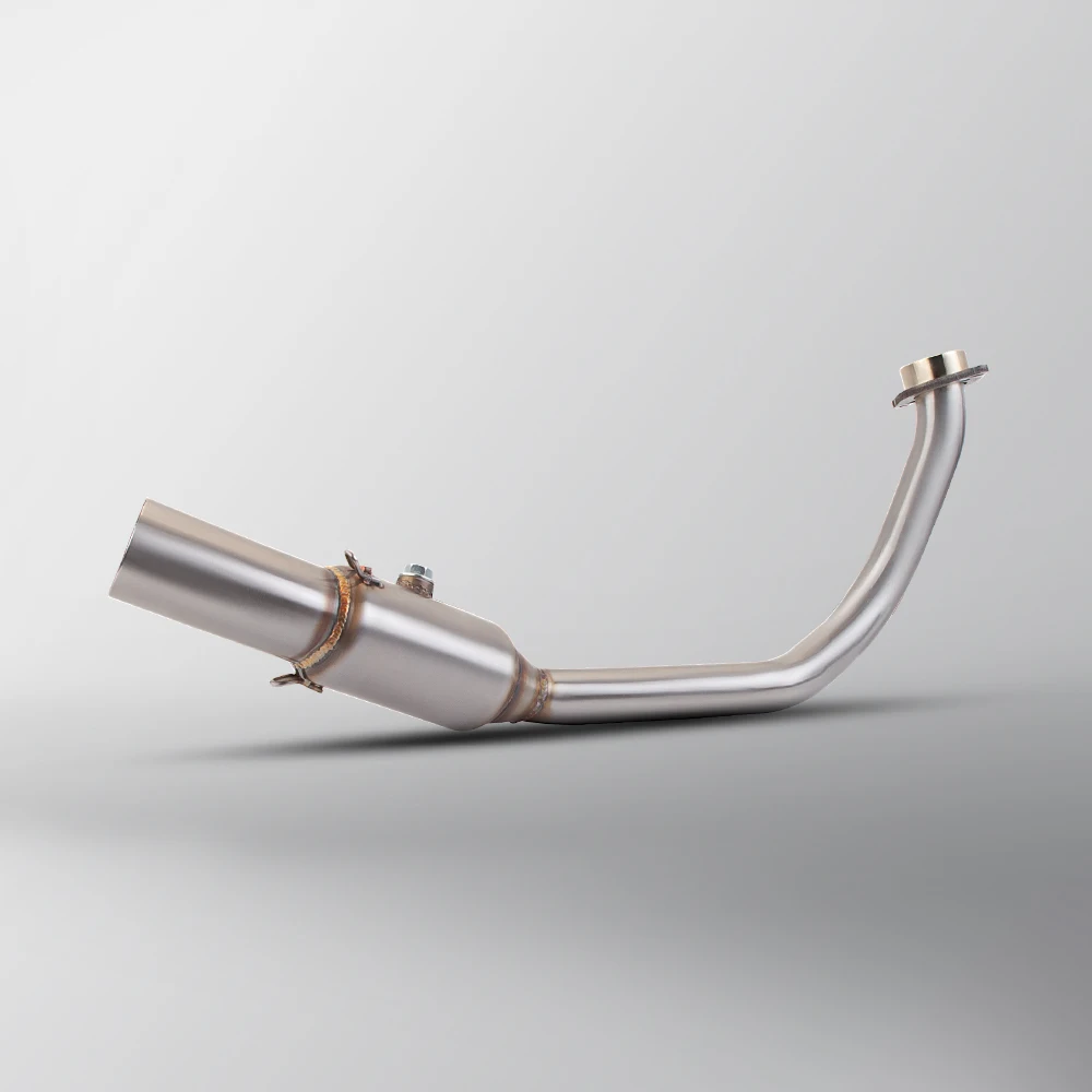 

Full Motorcycle Exhaust Muffler pipe Connection Middle Tube Link Pipe For HONDA Forza300