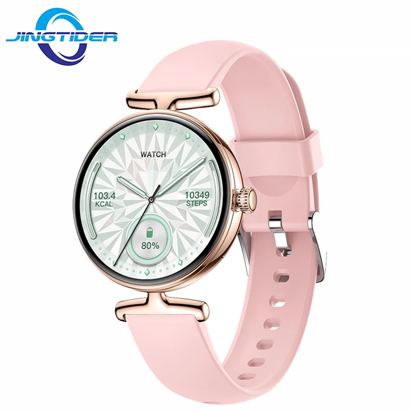 

V81 Elegant Women Smart Watch For Lady Bluetooth Calling 1.19" AMOLED Screen Health Tracker Fashion Female Smartwatch Waterproof