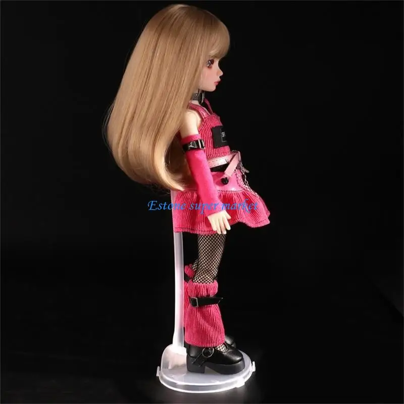 

090B 10PCS Dolls Display Stand Nude Dolls Holder for 9-11inch Dolls Great for Collector and Retailers Window Displaying