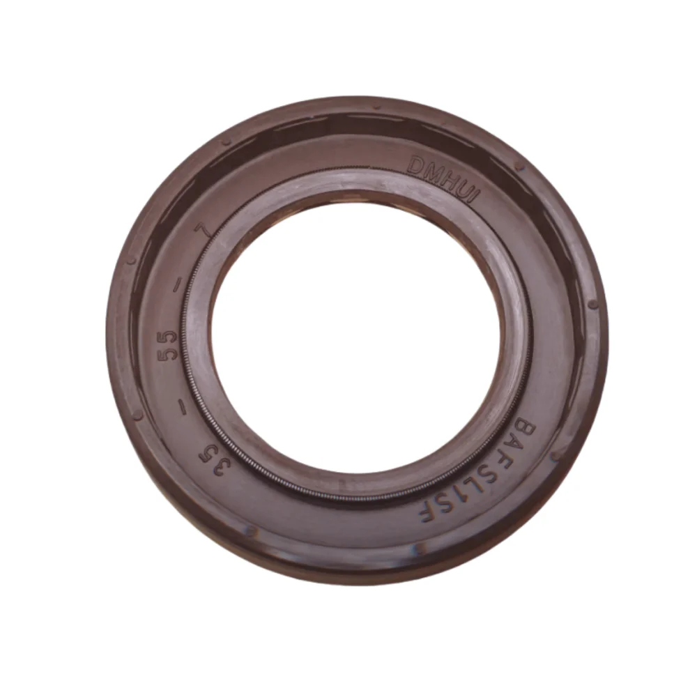 

High Quality FKM Pressure Type Oil Seal BAFSL1SF 35*55*7 mm - Double Lip Oil Seal with Spring