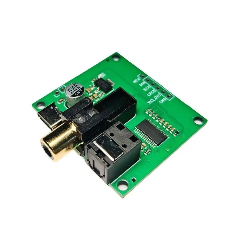 Suitable for CS8406 I2S IIS Input to Fiber Coaxial SPDIF Output Adapter Board Module Module