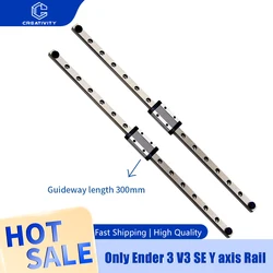 Dual Y-axis Rail Length 300mm Linear Guide for Ender 3 V3 SE/ Ender 3 V3 KE