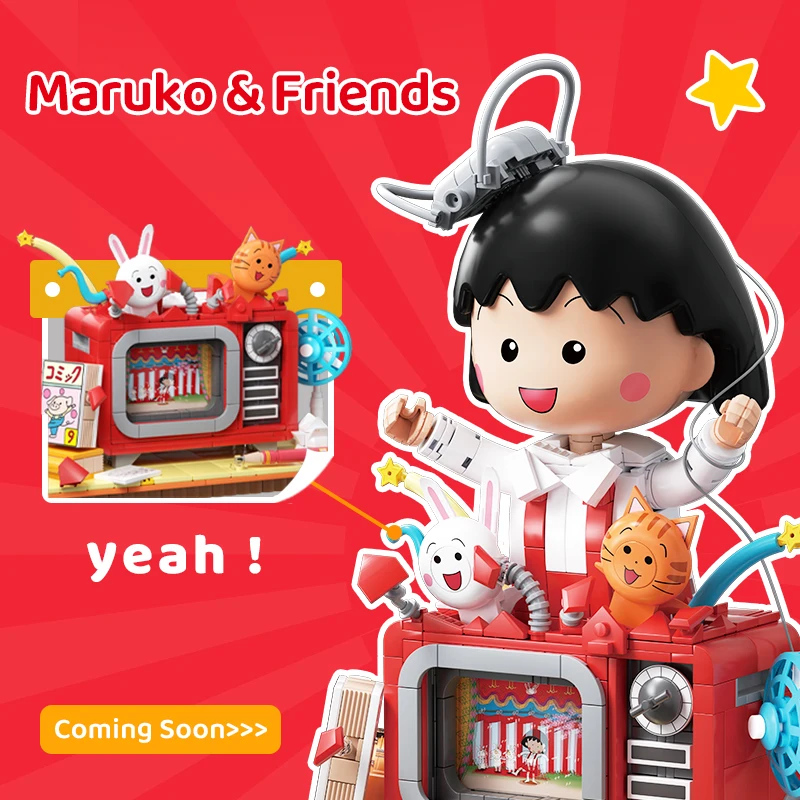 Weekit Chibi Maruko-chan TV Show Bouwsteen Japan klassieke Cartoon Anime Figuur Maruko-chan Home Decor Bricks Speelgoed volwassen Gift