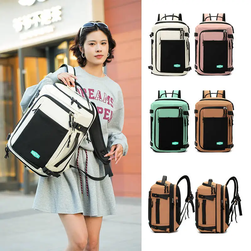 Extended Men's  Anti Theft Travel Backpack for Men Women 15.6 Inch Laptop Waterproof Expandable Large Capacity Business Backpack