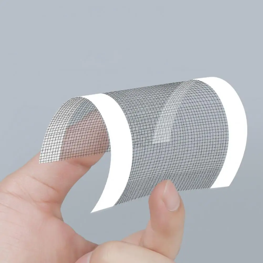 Screen Mesh Repair Tape Window Screen Repair Kit Window Screen Repair Patch Strong Adhesive Mesh Tape Breathable Quick for Doors