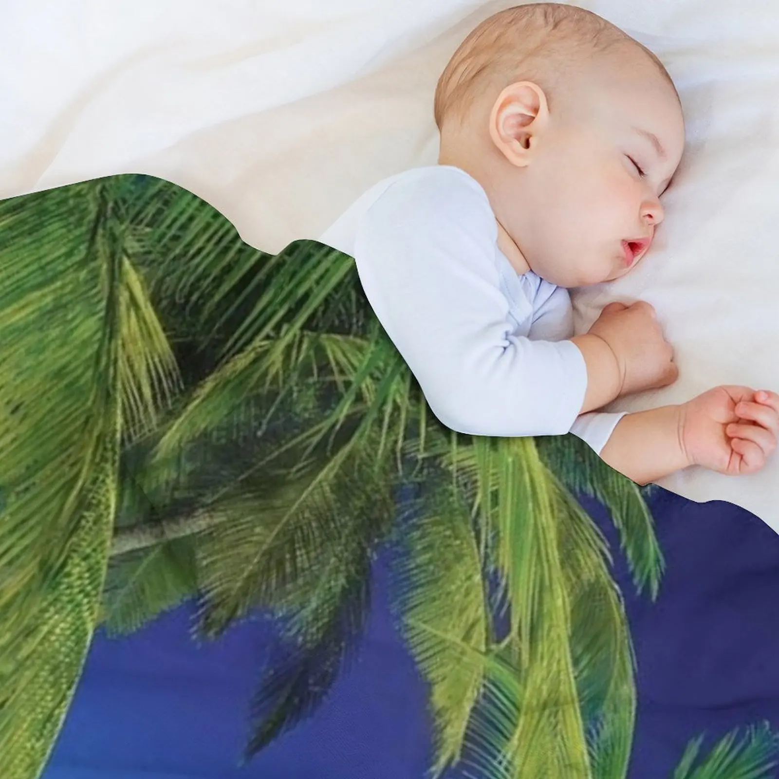 جزر المالديف بولينيزيا الاستوائية الشاطئ التصوير الفوتوغرافي رمي بطانية الشعر الزخرفية رمي القطبية لينة سرير بطانية #3