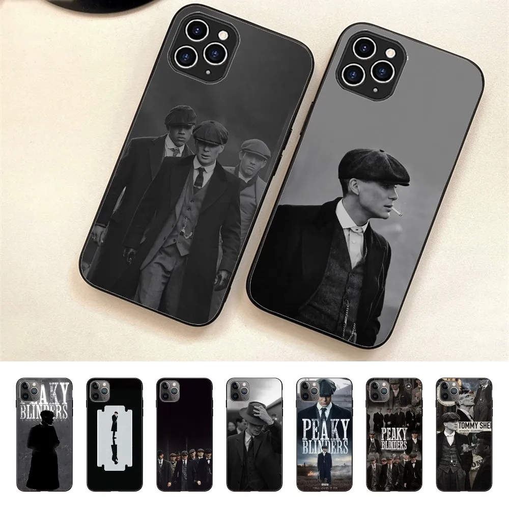 Movie P-Peaky-y-B-Blinders Phone Case For Iphone 15 11 13 14 Pro Max 7 8 Plus X Xr Xs Max Se2020 12mini Cover Case