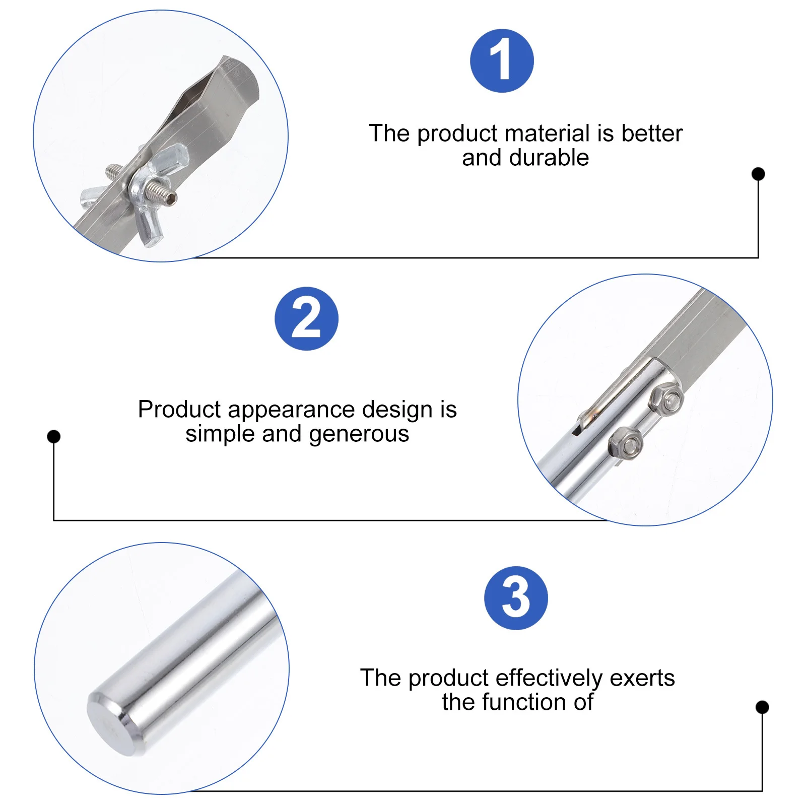 

Thermometer Clamps Set High Quality Stainless Steel Clips for Secure Holding in Labs Schools Home Science Projects Lab