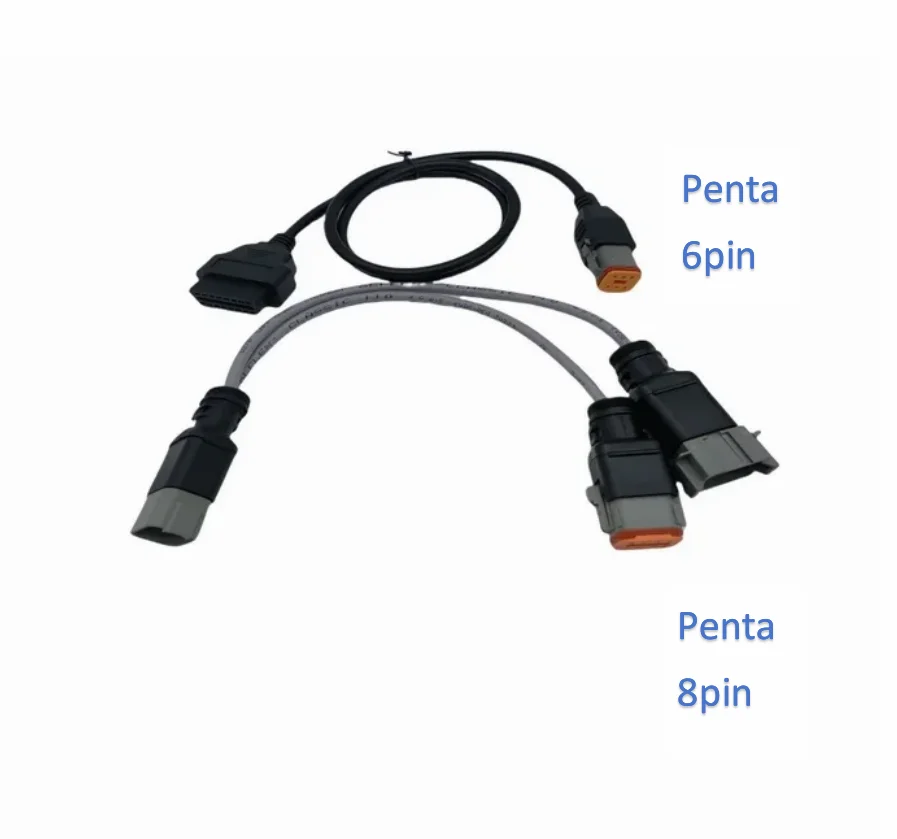 

8-контактные и 6-контактные диагностические кабели для диагностического инструмента Penta для диагностического кабеля Vodia 5 Marine Engine Truck