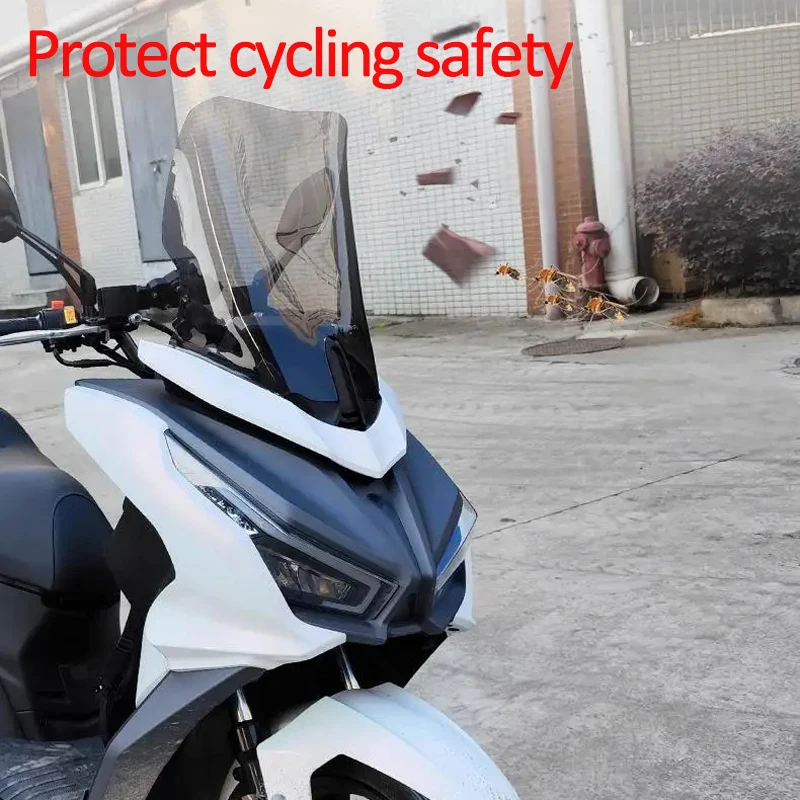 For SYM JET 14 EVO 125 150 200 Cruisym150 2023 2024 Motorcycle Windshield Modification Accessories Chest Protector Windproof