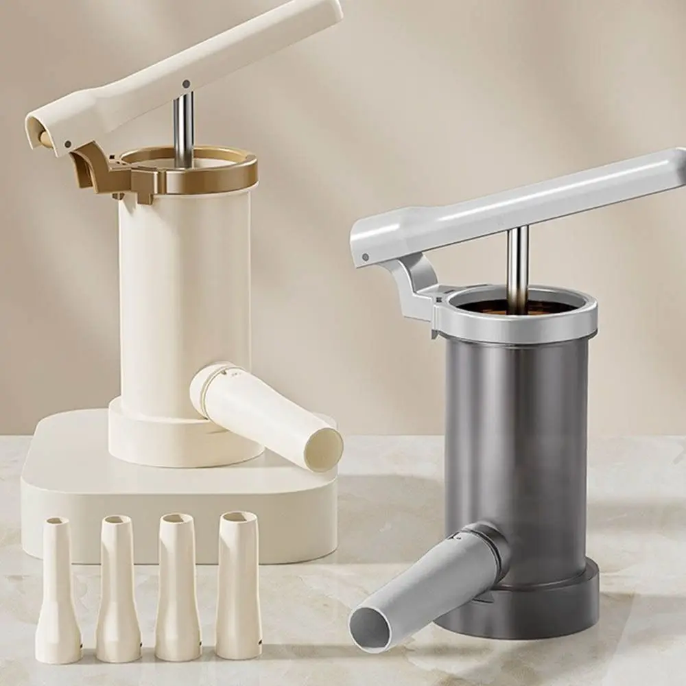

Homemade Manual Sausage Stuffer Heavy Duty Sausage Filler Sausage Maker Efficient Plastic Fast Meat Filling Machine Cooks