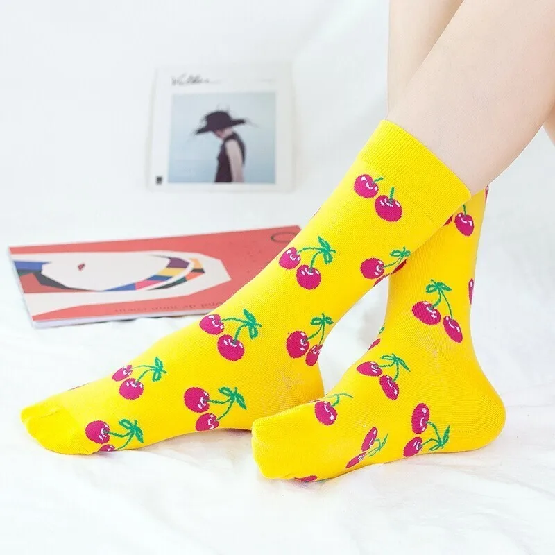 Adult trendy socks for spring and autumn, trendy socks for men and women, ins sweat absorbing and odor proof trendy socks, mid image 2