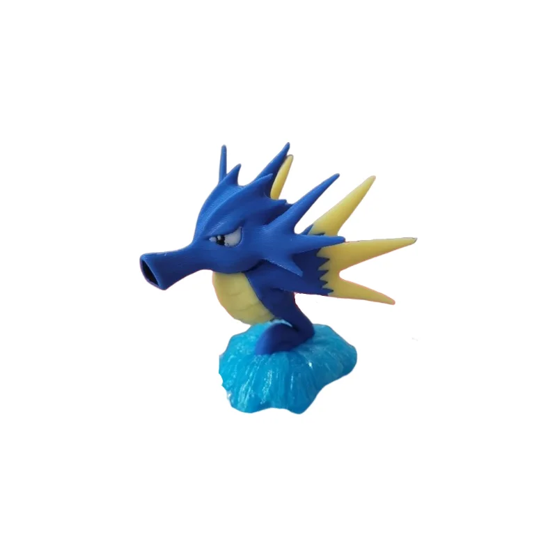 Seadra escala mundo 1:20 diy impressão 3d anime figura modelo estátua coleção decoração de mesa ornamento crianças brinquedos presentes