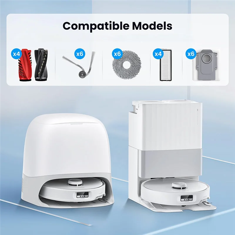 

ABGG-For Roborock Robot Vacuum Cleaner Qrevo 5AE/Curv/Curvc/Curv S5X 5A1 5XC/Edge Dust Bag For Greater Durability