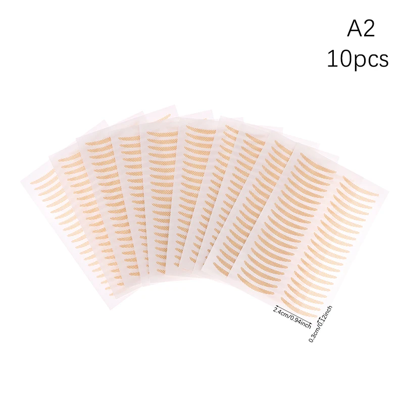 400 pezzi di sollevamento invisibile degli occhi mediante nastro adesivo invisibile per sollevamento palpebre doppia adesivo per palpebre strumento di bellezza