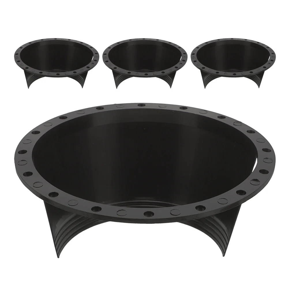 

4 шт. прокладка динамика водостойкая прокладка для автомобильного дверного динамика монтажное кольцо универсальное подходит для автомобильного мотоцикла аудио крышка прочный