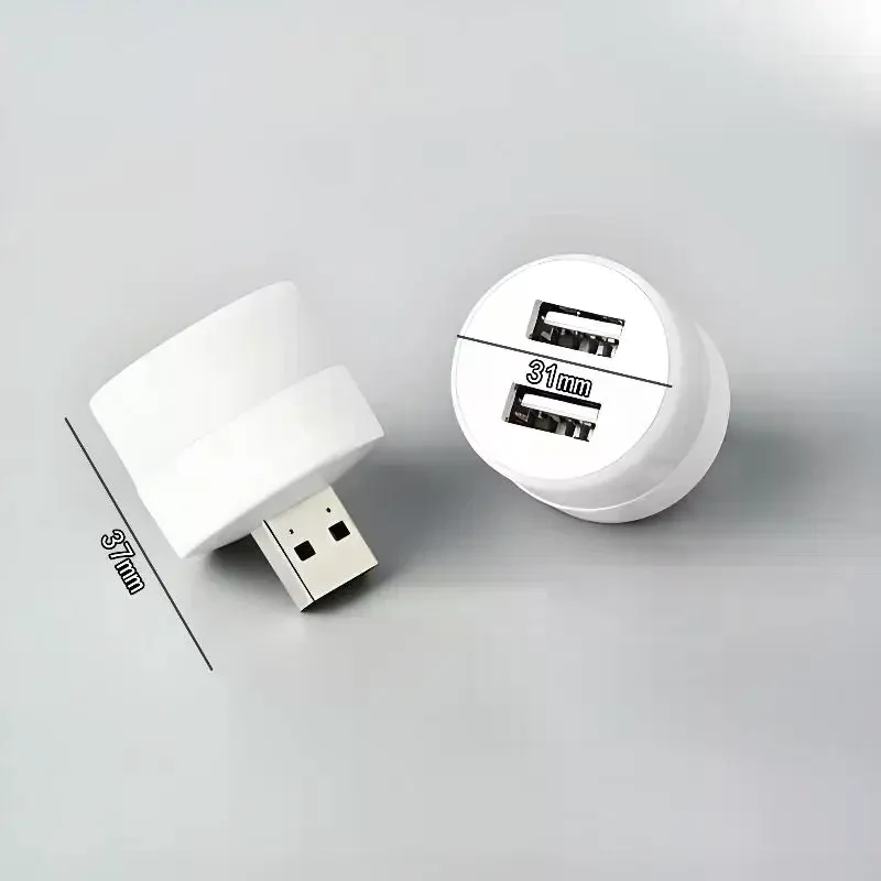 【New】USB Light LED Book Lamp Eye Protection Reading Light Computer Reading Lamp Mobile Power Charging Book Lamp Mini Night Light