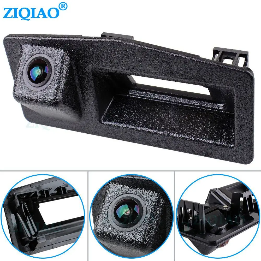 

ZIQIAO Trunk Handle HD Rear View Camera for Cadillac ATS L 2014 2015 2016 2017 LS305