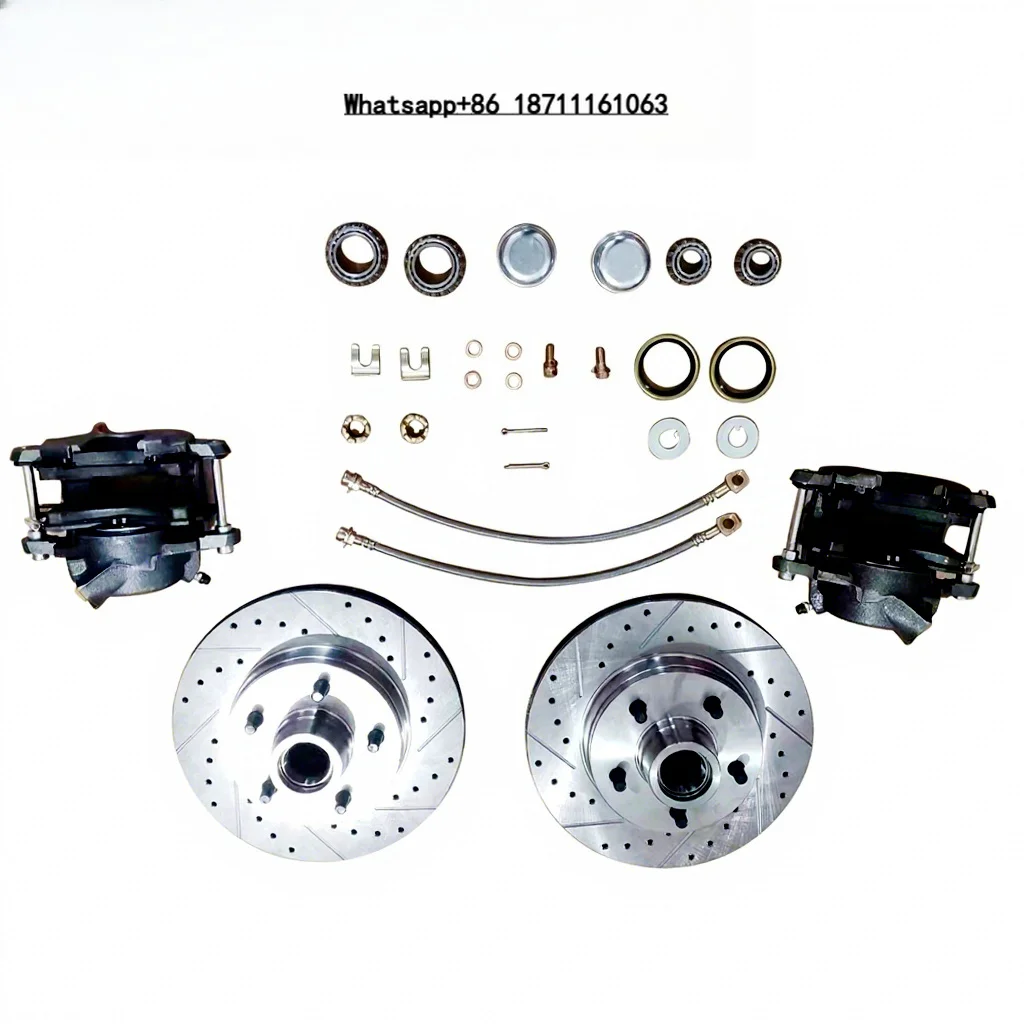 Kits de Componentes de Rueda con Freno de Disco Delantero para Camioneta Chevy C10 Deluxe 1973-1987 de 5 Birlos