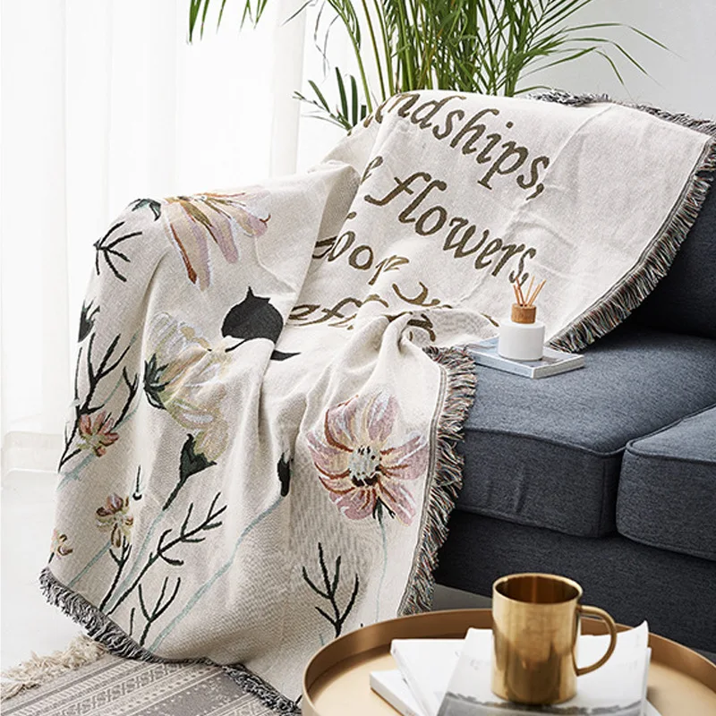 3D Animal Blanket Sofa Cover Bear Blanket Knitted Fabric Bed Cover Sofa Towel Full Covered Floor Mat Tapestry Room Decoration