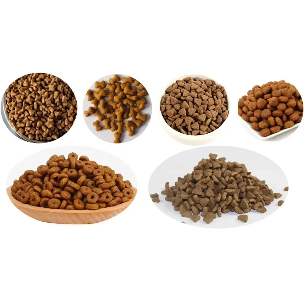 Automatic Dog Food Making Machinery Pet Food Production Line view 5
