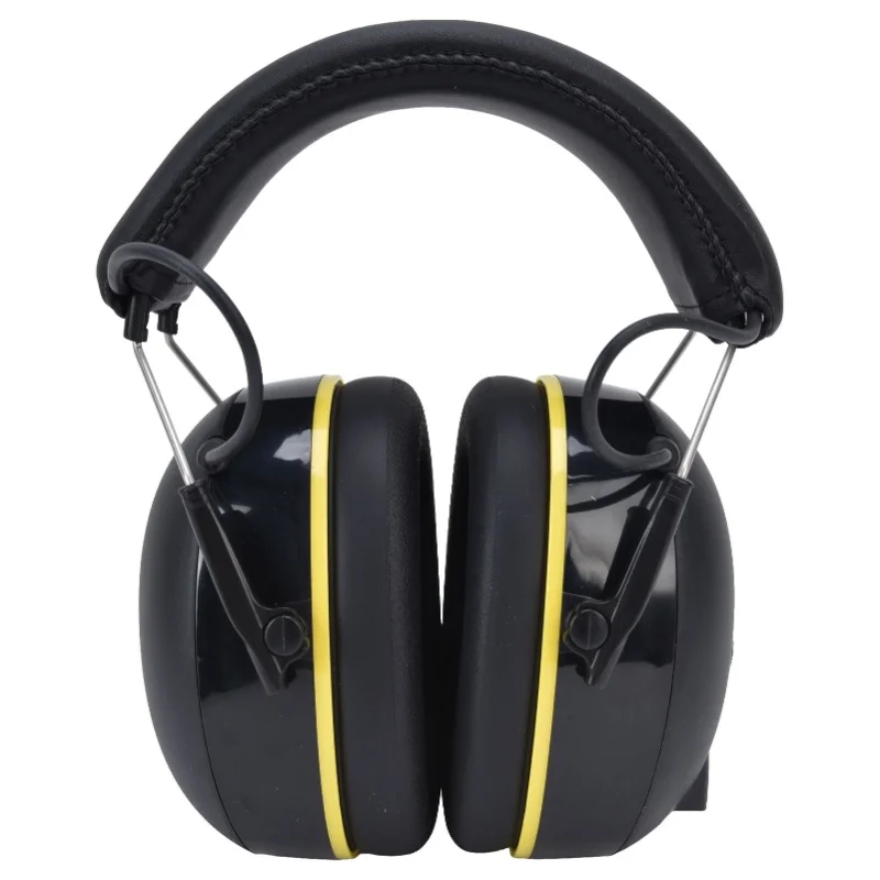 Hearing Protection Earmuffs 5V/1A Noise Canceling Multifunctional Ear Protection Earmuffs For Gardening Black