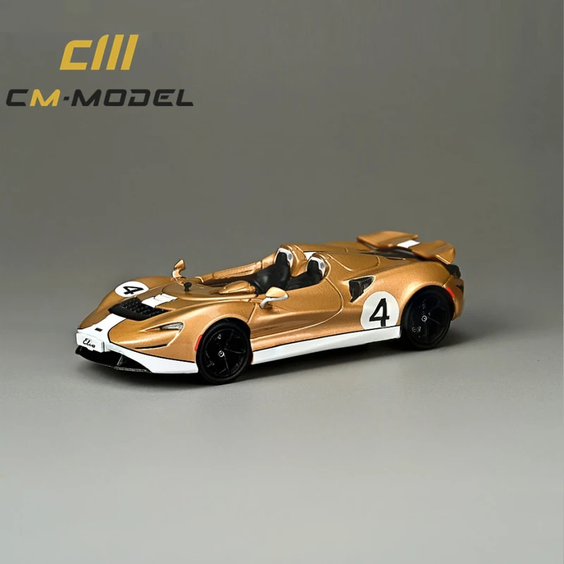 CM Model 1:64 Model Car Elva Open Top The Tail can Move Up and Down Include another replaceable wheel