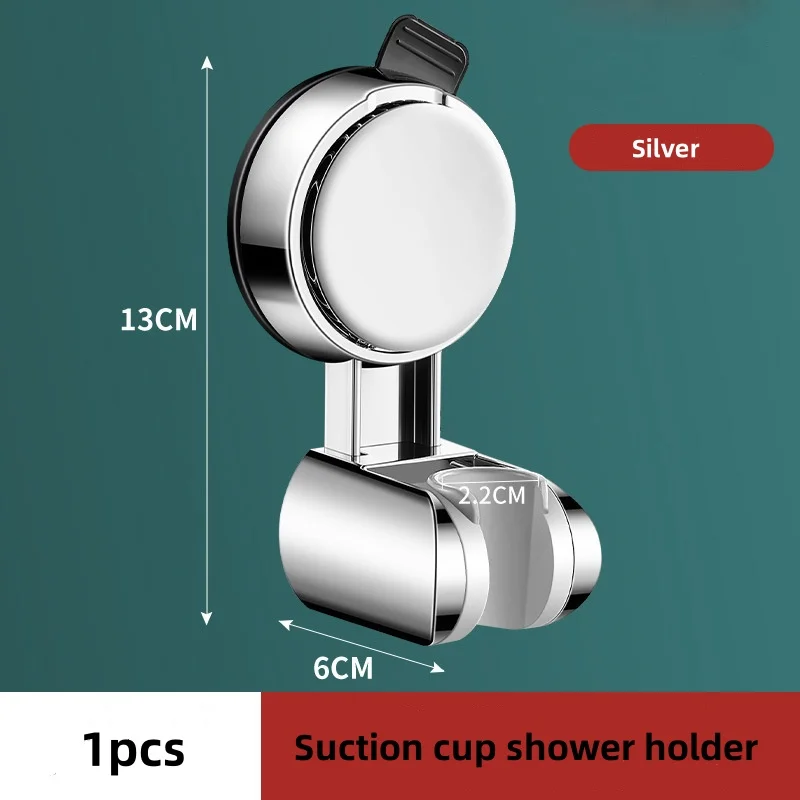 Household Punch-free Bracket Suction Cup Bracket Bathroom Shower Hanger Fixed Artifact Adjustable Bracket