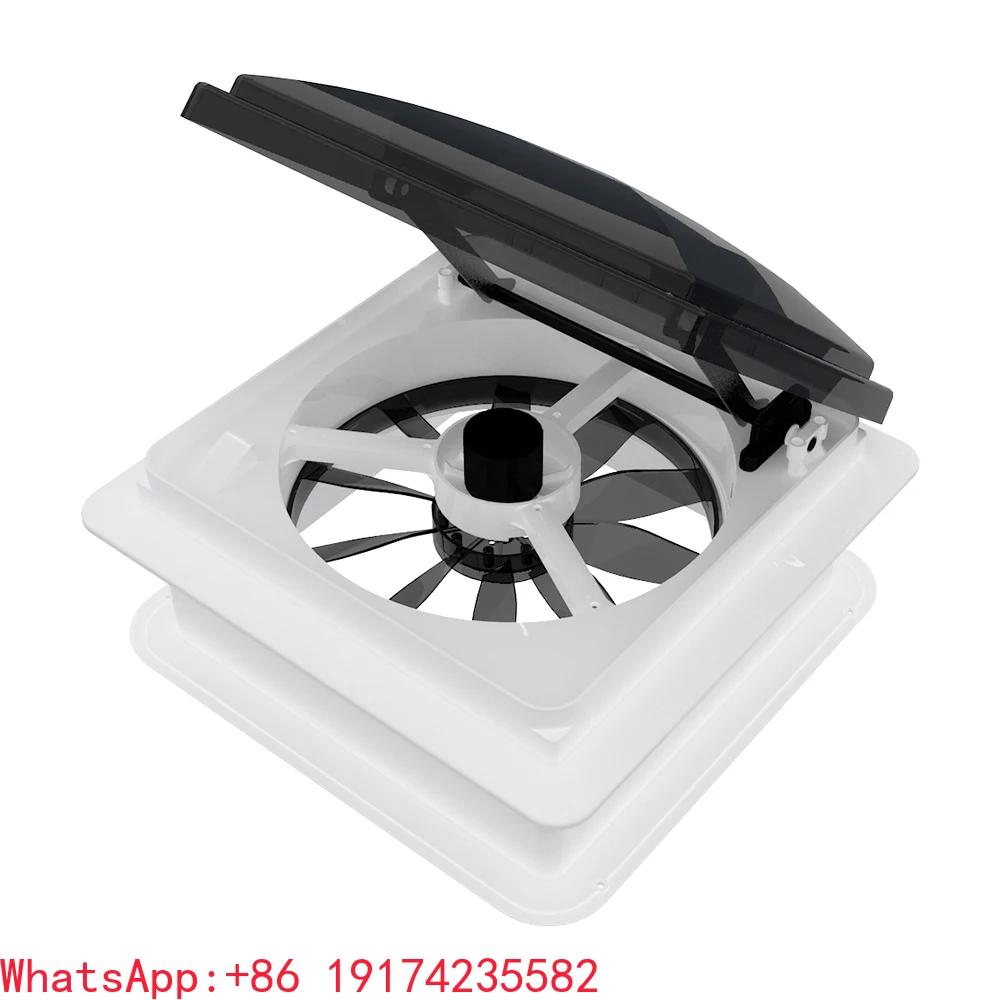 

High Quality 14'' 12V Electric Control Adjustable RV Ventilation Roof Vent Fan for Caravan & Camper RV Electrical Systems Parts