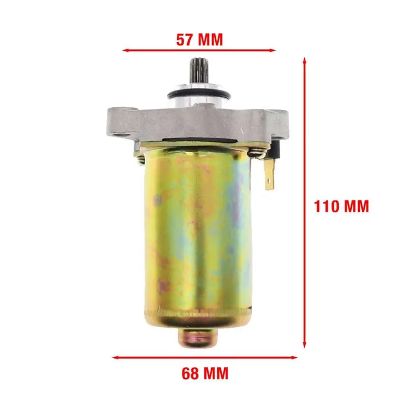 Motorcycle Universal For ZIP50 PIAGGIO 80 LIBERTY 50 CH80 31200-GE1-712 31210-GE1-712 246390030 Starting Motor Replacement Part view 6