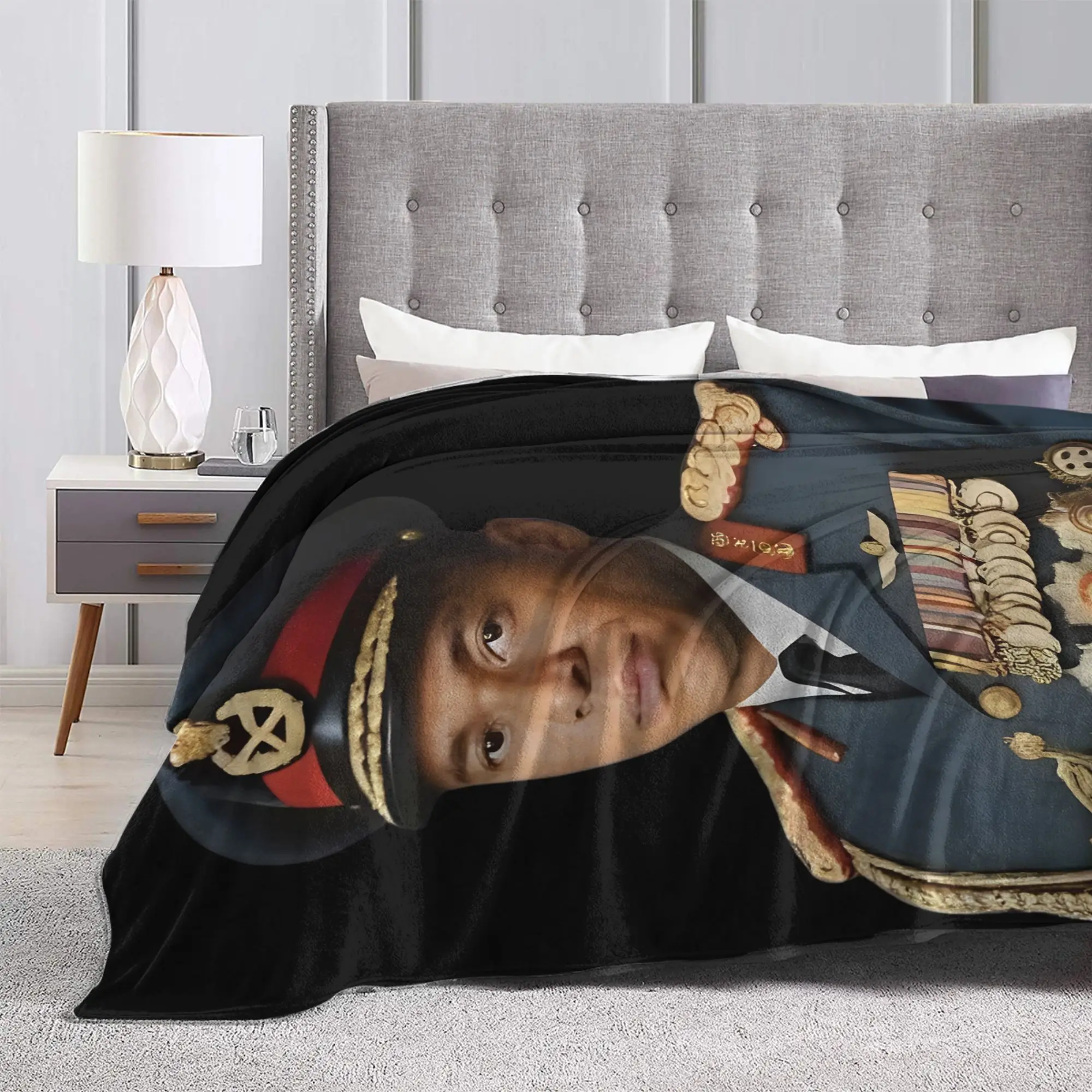 2026 Dictador Kylians Mbappes Meme Blanket  Flannel Funny Warm Throw Blankets for Home Restaurant Decoration