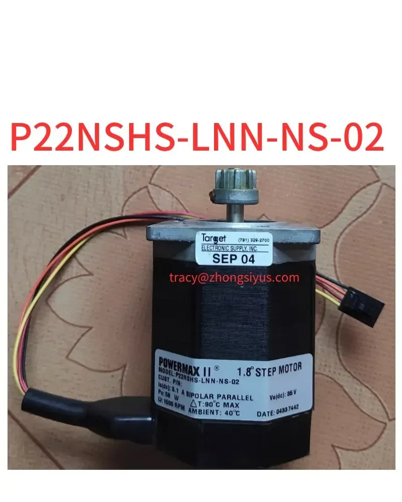 

Used stepping motor P22NSHS-LNN-NS-02
