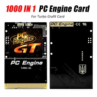Tarjeta de juego PCE 1000 en 1, unidad Flash, tarjeta de memoria, tienda NTSC / Pal, archivos de juego para consolas de juegos PC-Engine Turbo GrafX con tarjeta 4G