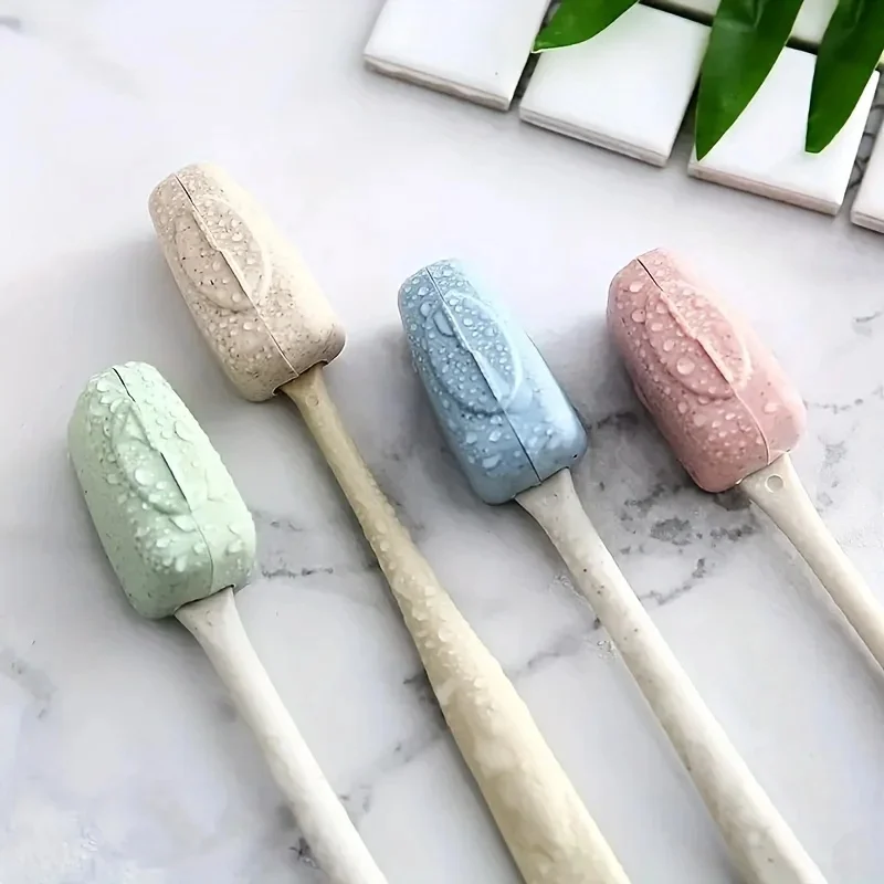 4pcs toothbrush head cover, travel portable toothbrush box, toothbrush protective cover, toothbrush box