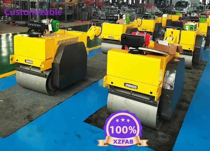 Factory Direct 2026 China road roller factory price 280kg vibrating earth compactor vibratory mini road roller