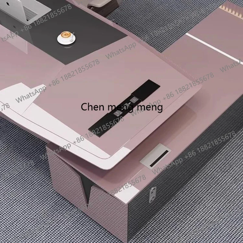 

Горячая распродажа: Роскошный угловой компьютерный стол-трансформер L-образной формы с тумбой для хранения, для офиса и дома (Escrivaninha)