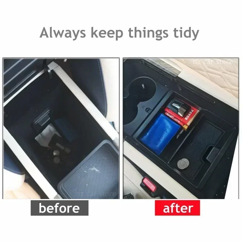 For WEY GWM Tank 500 Armrest Storage Box Trash Can for GWM Stowing Tidy Interior Accessories 2022 2023