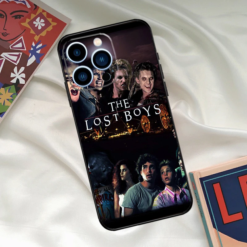 Movie The Lost Boys Phone Case For iPhone 16 15 14 13 12 11 Pro Max XS X XR Plus 13 12 Mini Cover Coque