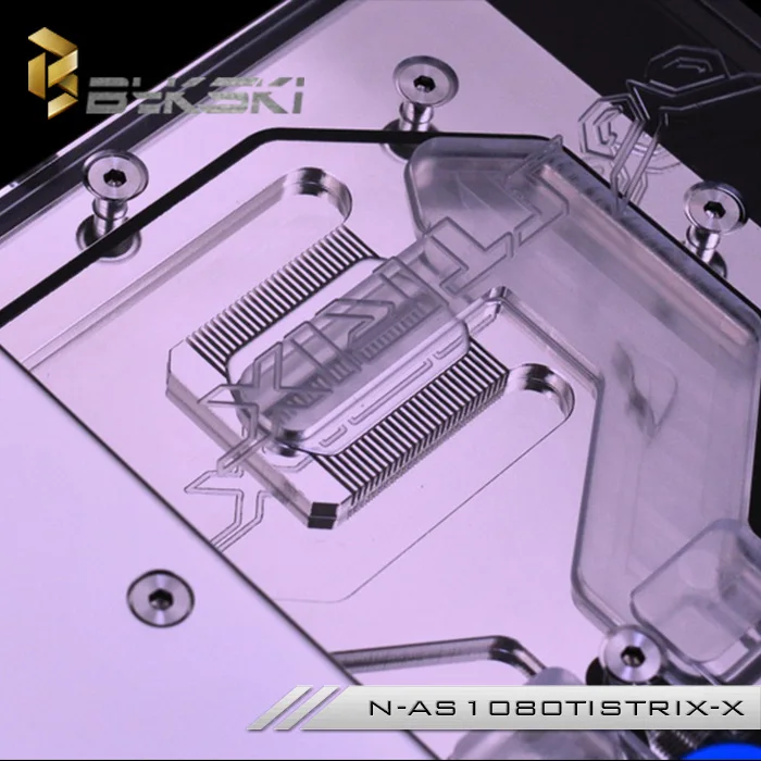 Imagem -04 - Asus N-as1080ti Strix-x Gpu Bloco para Asus Rog Strix Gtx1080ti 1080 1070 1060