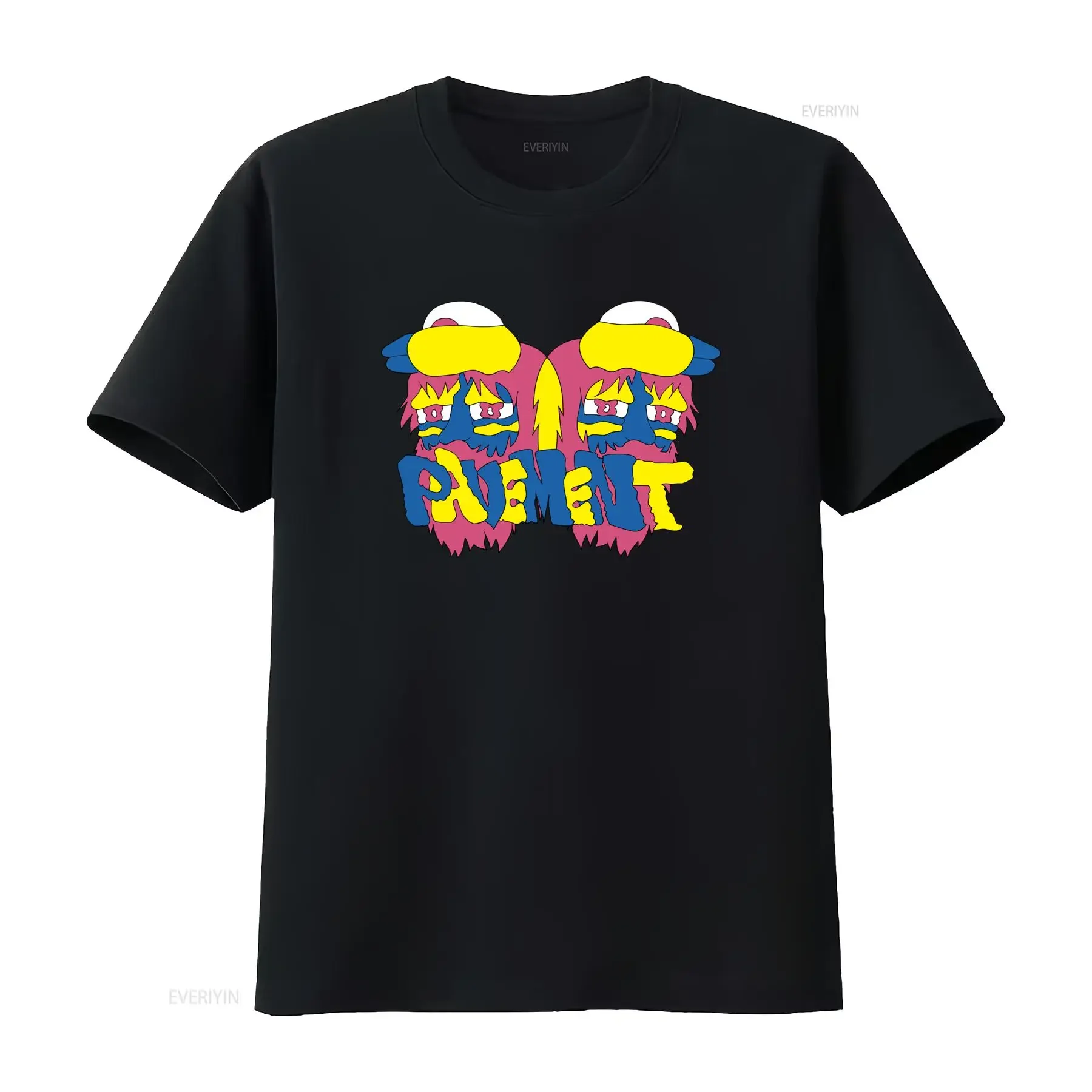 Pavement Band Cotton T Shirt Full Size S 5XL Colorful Art Design BE2363 vintage Washed Unisex Versatile Stylish Stretched